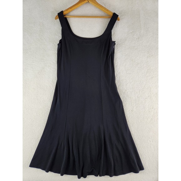 Ralph Lauren Dresses & Skirts - Ralph Lauren Fit and Flare Sleeveless Strappy Black Cocktail Dress Size 12